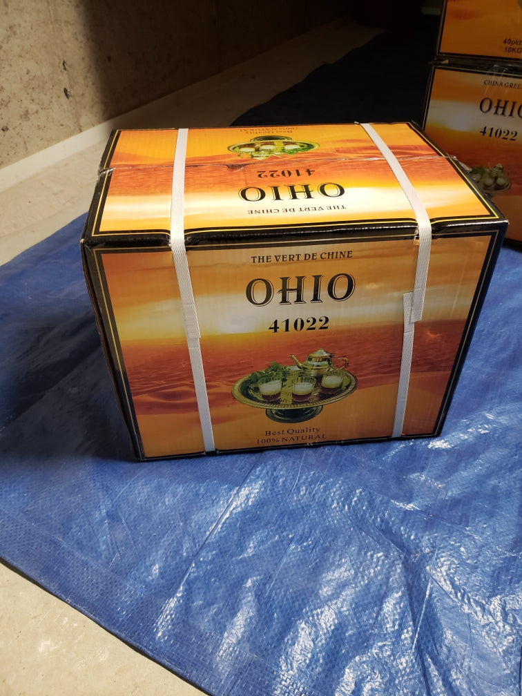 OHIO The Vert Green Tea - 10 KG-Refreshing Vert Green Tea , 41022 GREEN TEA