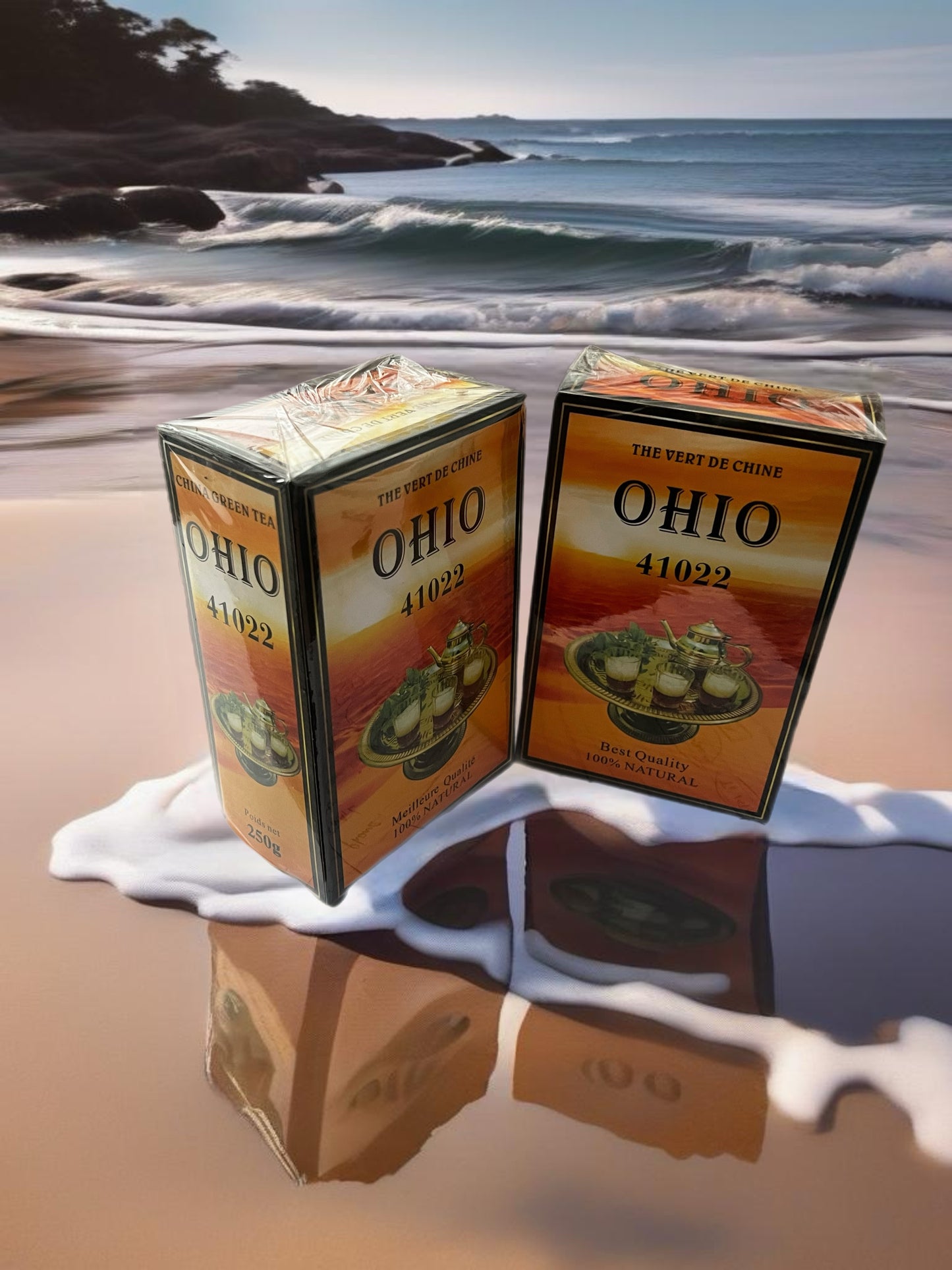 OHIO The Vert Green Tea - 250 g - Té verde refrescante, 41022 TÉ VERDE