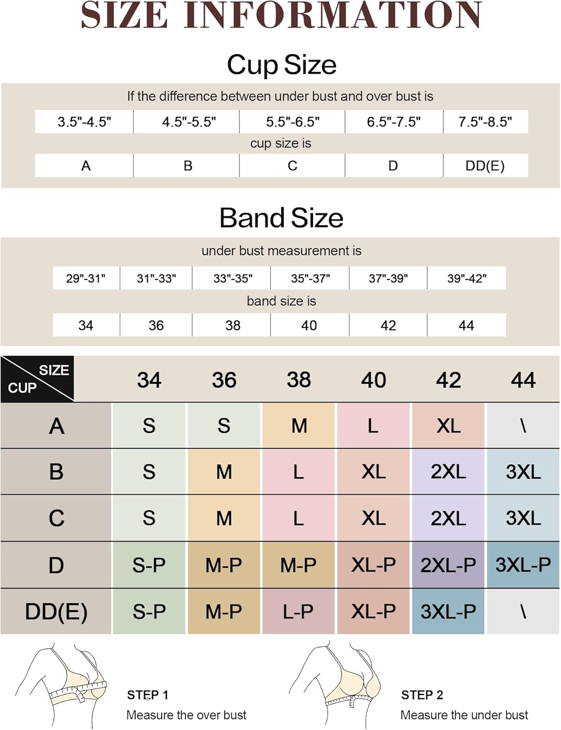 Wireless Bra for Women Support and Lift No Underwire Full Coverage Soft Comfort Regular plus Size Bras