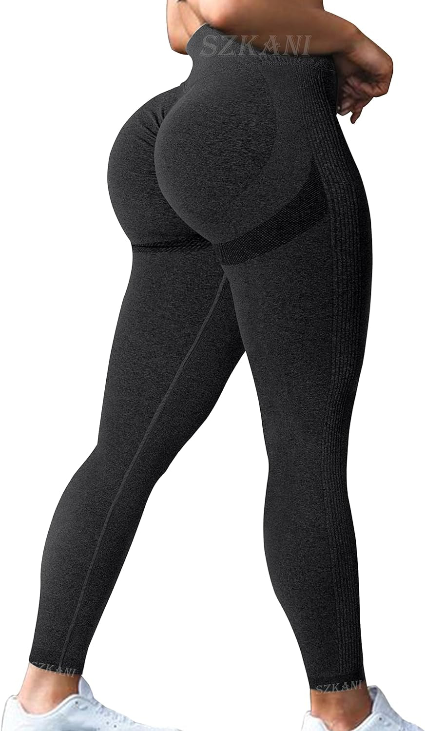 Butt Lifting Leggings for Women Booty High Waisted Workout Yoga Pants Scrunch