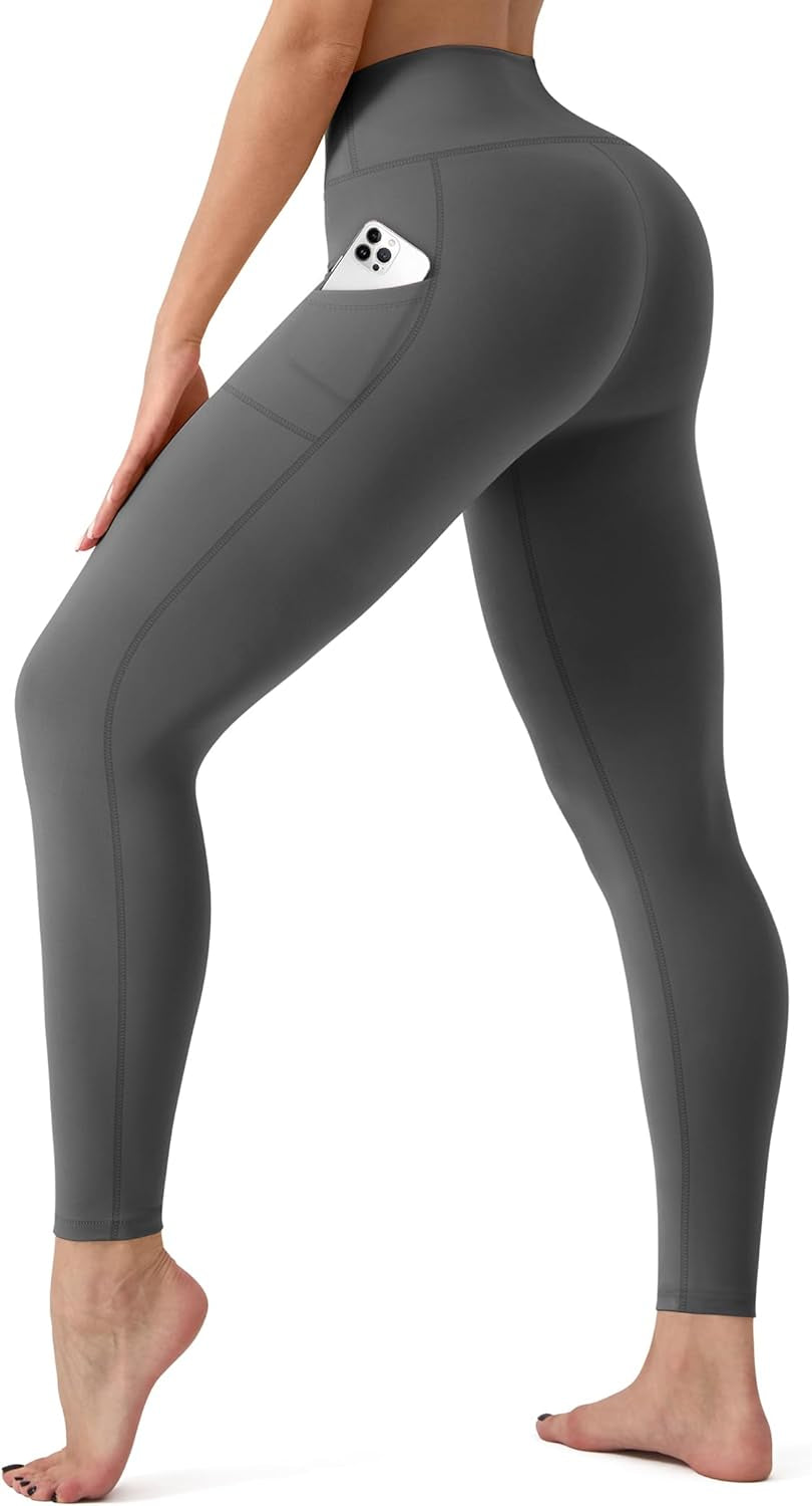 Leggings for Women Soft High Waisted Tummy Control No See through Workout Yoga Pants for Athletic plus Size