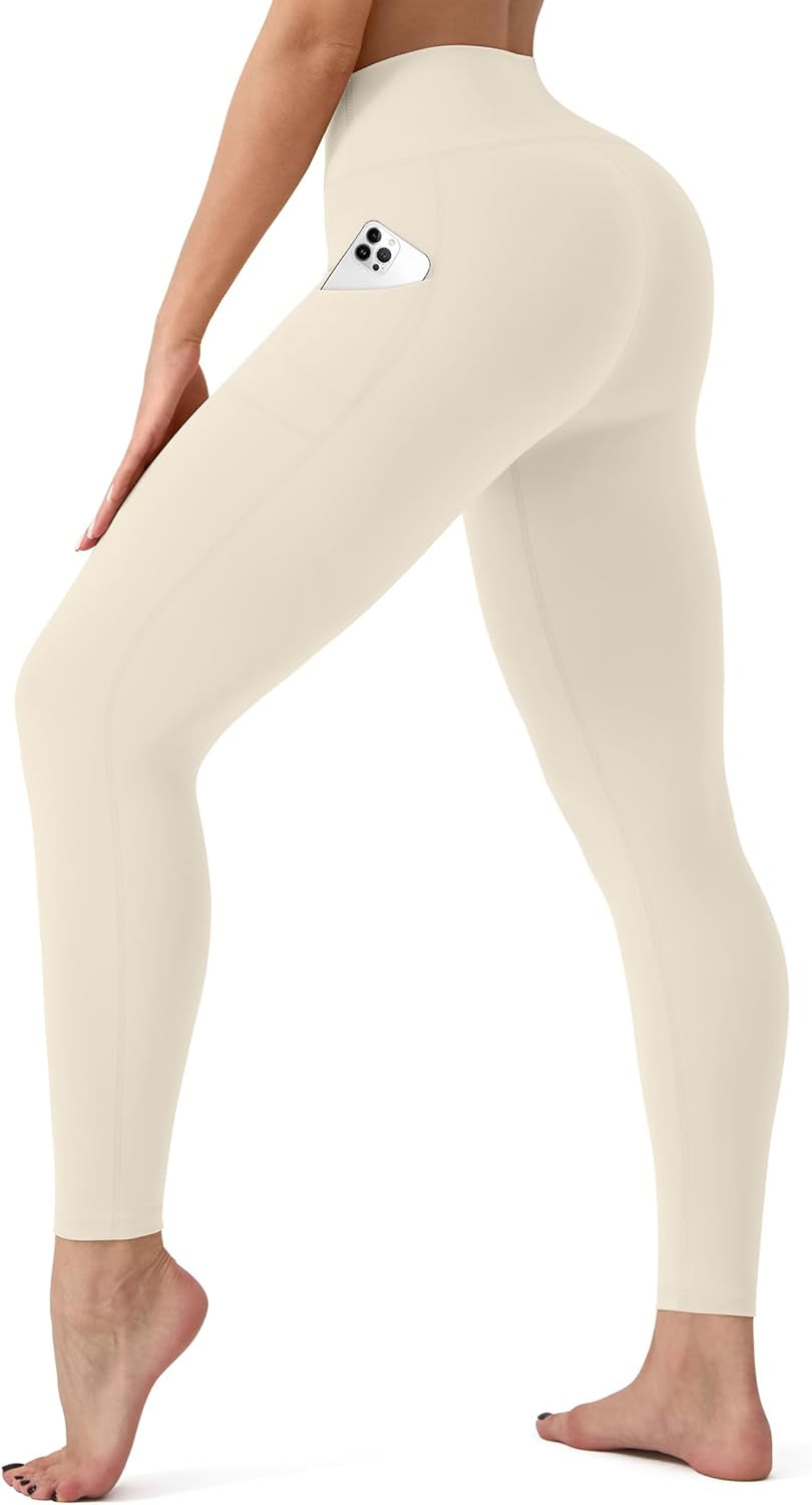 Leggings for Women Soft High Waisted Tummy Control No See through Workout Yoga Pants for Athletic plus Size