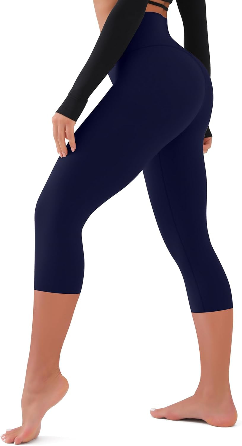Leggings for Women Soft High Waisted Tummy Control No See through Workout Yoga Pants for Athletic plus Size