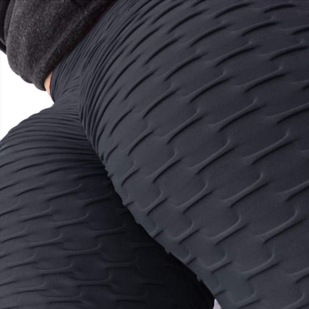 Women'S High Waist Yoga Pants Tummy Control Slimming Booty Leggings Workout