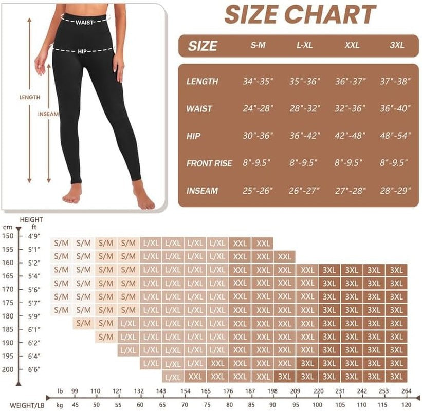 High Waisted Leggings for Women Buttery Soft Stretchy Tummy Control Workout