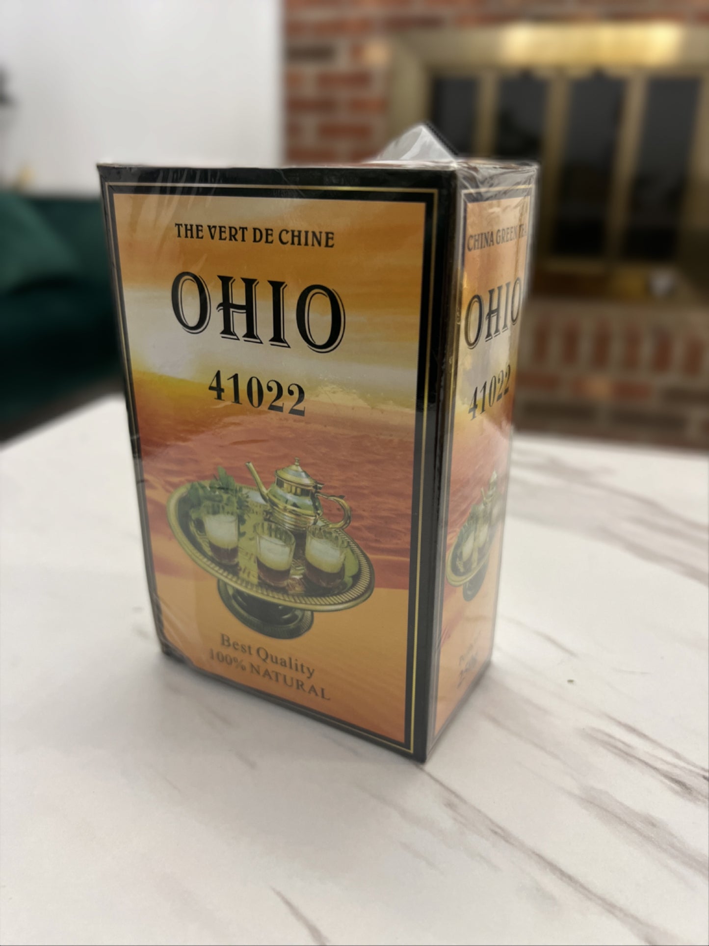 OHIO  The Vert Green Tea - 10 KG-Refreshing Vert Green Tea , 41022 GREEN TEA