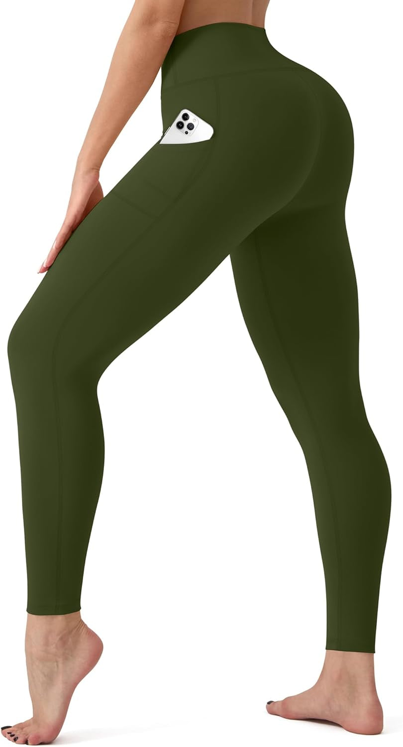 Leggings for Women Soft High Waisted Tummy Control No See through Workout Yoga Pants for Athletic plus Size